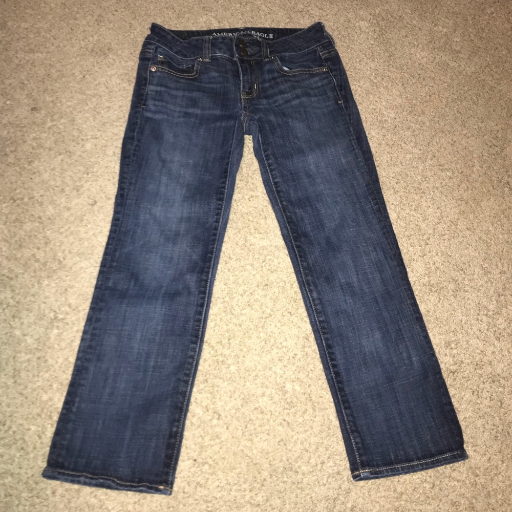 American Eagle Crop Jeans